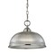 Liberty Park 1-Light Mini Pendant In Brushed Nickel With Prismatic Clear
